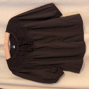 Old Navy peasant popover top Size M